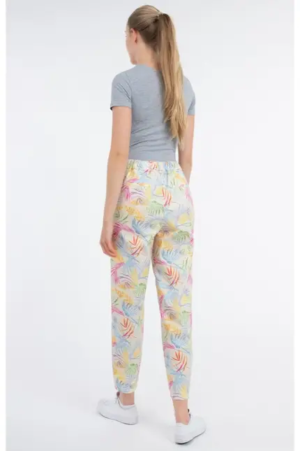 Recover Pants Relaxed Fit-Hose GWEN in DRUCK BUNT Artikelnummer REC-13382-4086-6 Black Friday Preise