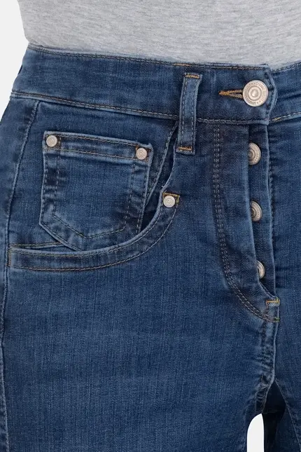 Recover Pants Liv, Relaxed-Fit Jeans in blue Artikelnummer REC-13371-01-4241-140 Outlet