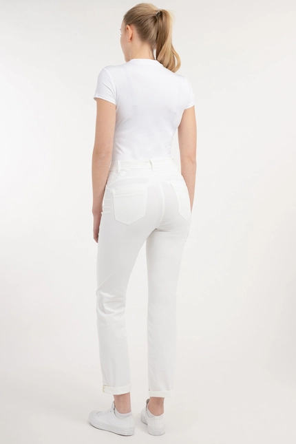 Recover Pants Straight Fit-Hose COLETTE in WEISS Artikelnummer REC-13324-04-4083-110 Hotsell