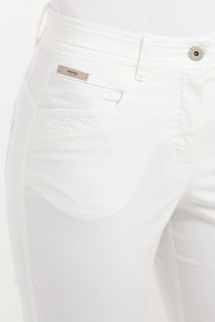 Recover Pants Straight Fit-Hose COLETTE in WEISS Artikelnummer REC-13324-04-4083-110 Hotsell