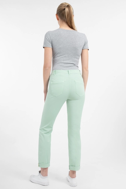 Recover Pants Straight Fit-Hose COLETTE in MINT Artikelnummer REC-13324-04-4083-505 im Angebot