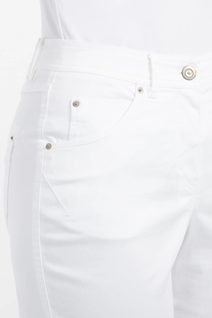 Recover Pants Relaxed Fit-Hose CARA in WEIß Artikelnummer REC-12626-03-4035-110 Fabrikverkauf