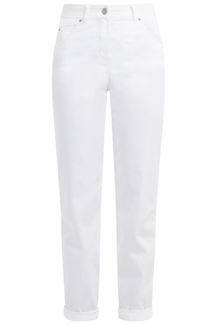Recover Pants Relaxed Fit-Hose CARA in WEIß Artikelnummer REC-12626-03-4035-110 Fabrikverkauf