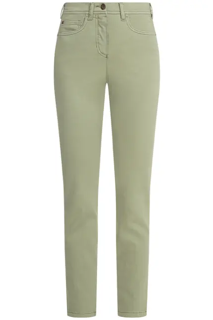Recover Pants Komfort-Fit-Hose Jil in GRÜN Artikelnummer REC-13417-4363-574 Fabrikpreis