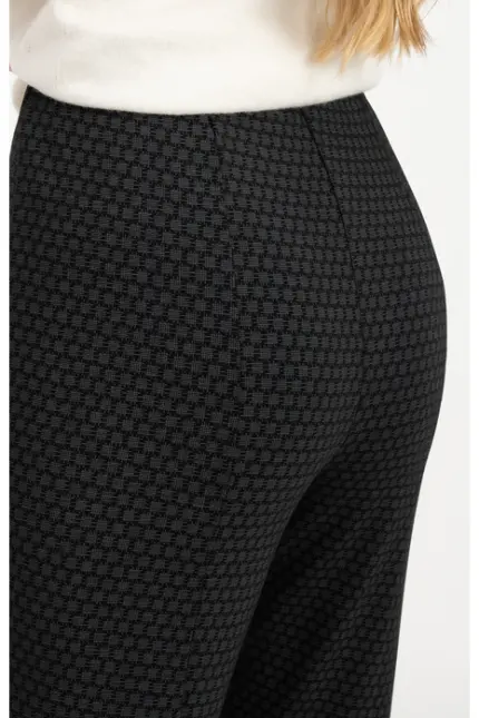 Recover Pants Schlupfhose Jasmin aus Jersey in SCHWARZ/ GRAU Artikelnummer REC-13409-01-4315-990 Saisonschlussverkauf