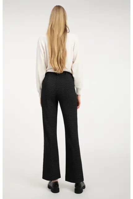 Recover Pants Schlupfhose Jasmin aus Jersey in SCHWARZ/ GRAU Artikelnummer REC-13409-01-4315-990 Saisonschlussverkauf