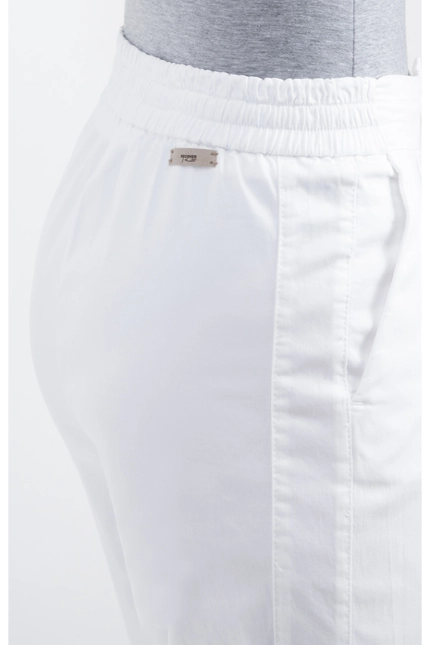Recover Pants Corin, Relaxed Fit-Hose im Chinostyle in WEIß Artikelnummer REC-13326-4041-110 Vatertagsangebot