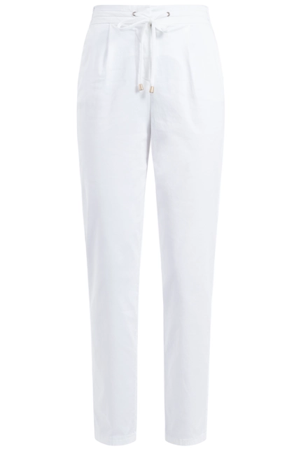 Recover Pants Corin, Relaxed Fit-Hose im Chinostyle in WEIß Artikelnummer REC-13326-4041-110 Vatertagsangebot