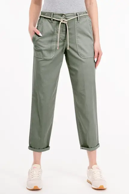 Recover Pants Belina, Relaxed Fit-Hose in SCHILF Artikelnummer REC-13014-4022-550 Valentinstagsangebot