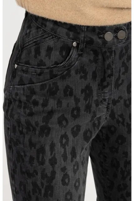 Recover Pants Slim-Fit-Jeans Anabel in GRAU Artikelnummer REC-13011-4301-975 Heißer Verkauf