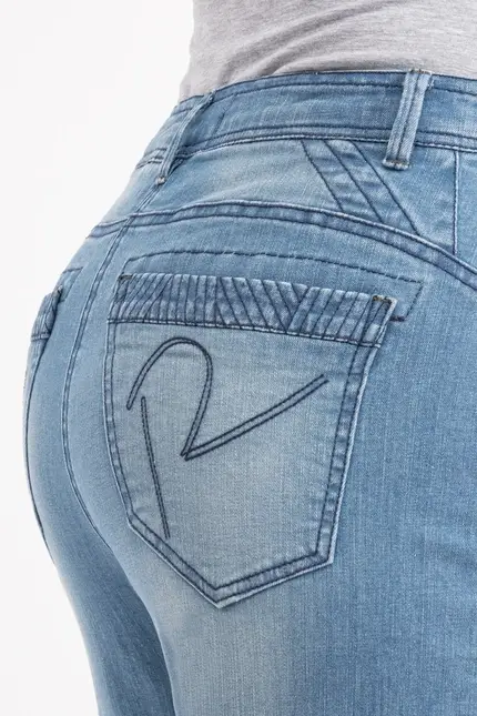 Recover Pants Amira, Relaxed-Fit Jeans in DENIM-BLUE Artikelnummer REC-13324-03-3880-145 Große Rabatte
