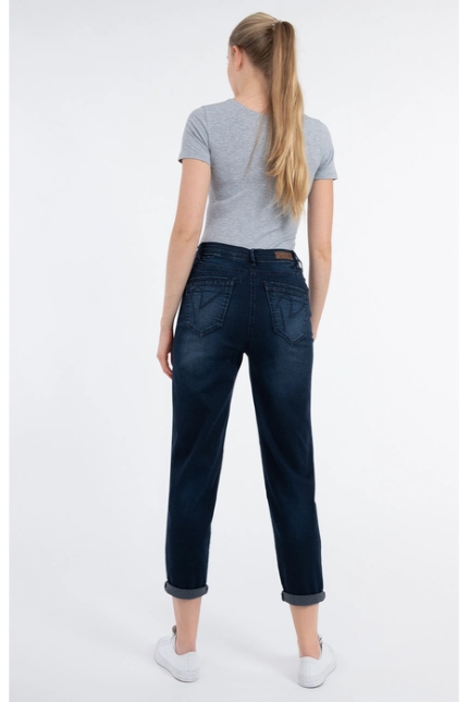 Recover Pants Amira, Relaxed-Fit Jeans in DEEP-BLUE Artikelnummer REC-13324-03-3880-499 Neuheiten