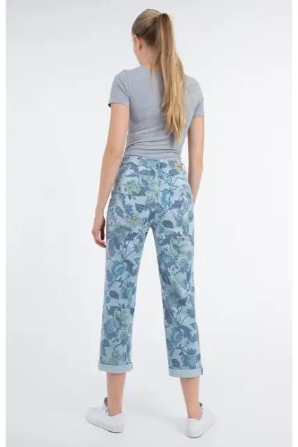 Recover Pants Straight Fit-Hose Antonia cropped in BLEACHED Artikelnummer REC-12563-4227-100 Bestseller