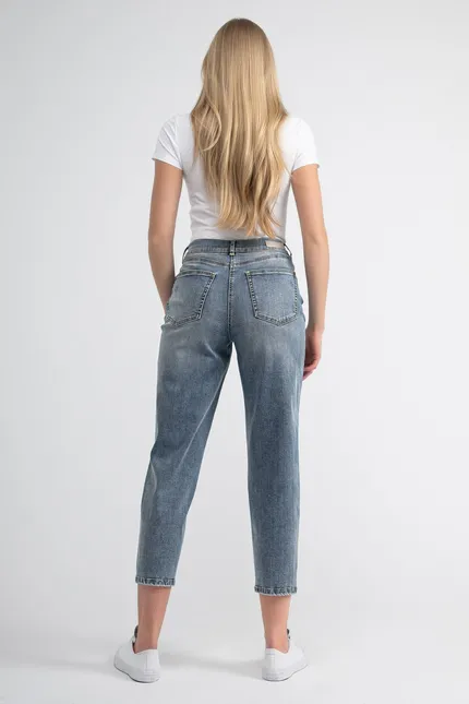 Recover Pants High Rise 5-Pocket Jeans in DENIM BLUE Artikelnummer REC-13328-4029-139 Kauf eins, bekomm eins gratis