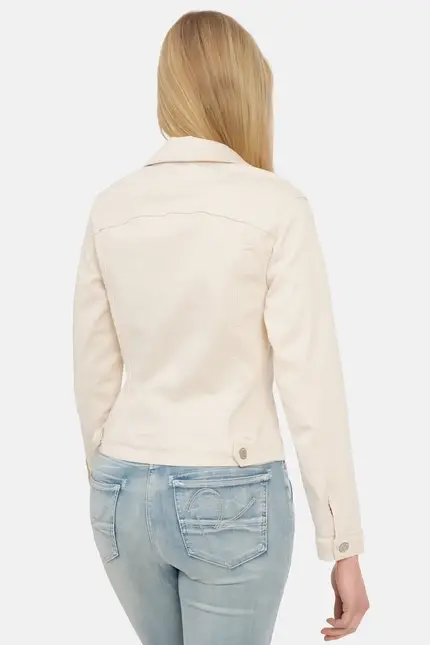 Recover Pants Chic, Jeansjacke in légèrer Passform in ECRU-NATUR Artikelnummer REC-30100-01-3883-111 VIP-Rabatte