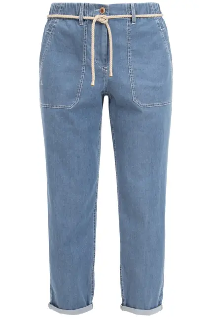 Recover Pants Relaxed Fit-Hose BELINA in MEDIUM BLUE Artikelnummer REC-13014-3882-130 Super Sparpreis