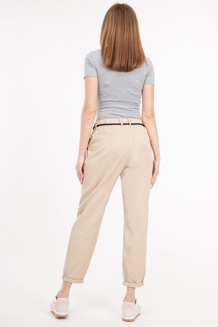 Recover Pants Belina, Relaxed Fit-Hose in HELLBEIGE Artikelnummer REC-13014-03-3867-208 Begrenzte Freigabe