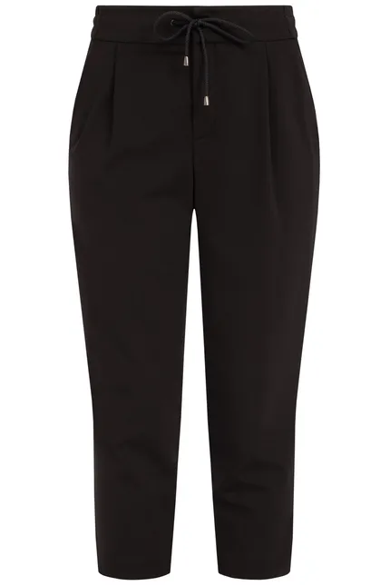 Recover Pants Legere Bundfaltenhose in SCHWARZ Artikelnummer REC-13005-3875-990 Bis zu 50% Rabatt