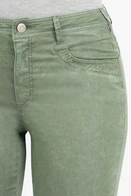 Recover Pants Recover Pants Damen Hose in modischer Färbung in KHAKI Artikelnummer REC-13324-01-4040-588 Vierteljährliche Förderung