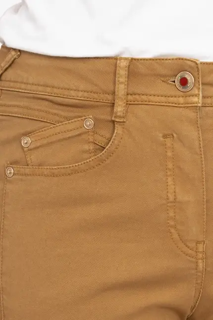Recover Pants Modische Hose im 5-Pocket Style in CURRY Artikelnummer REC-13362-4142-356 Kostenloser Versand international