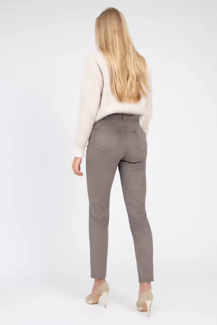 Recover Pants Hose in Wildlederoptik in DUNKELBRAUN Artikelnummer REC-11901-3049-890 Speichern exportieren