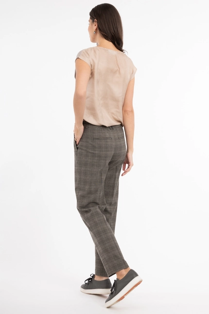 Recover Pants Karo-Hose in KARO BEIGE Artikelnummer REC-13345-4058-8 50% Rabatt für begrenzte Zeit
