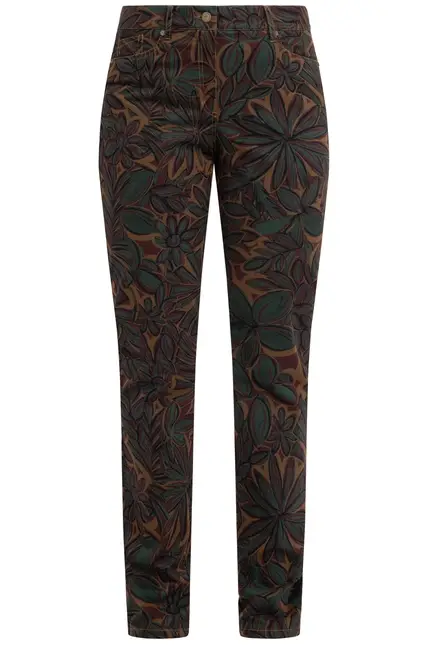 Recover Pants 5-Pocket Druckhose in DRUCK OLIV-PETROL-BRAUN Artikelnummer REC-12540-04-4100-5 Online