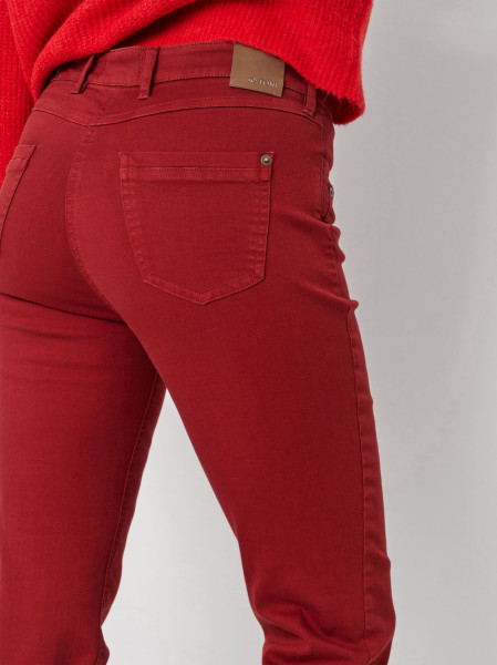 TONI Fashion Style »be loved« red Slim-Fit Jeans mit hohem Bund Begrenztes Angebot