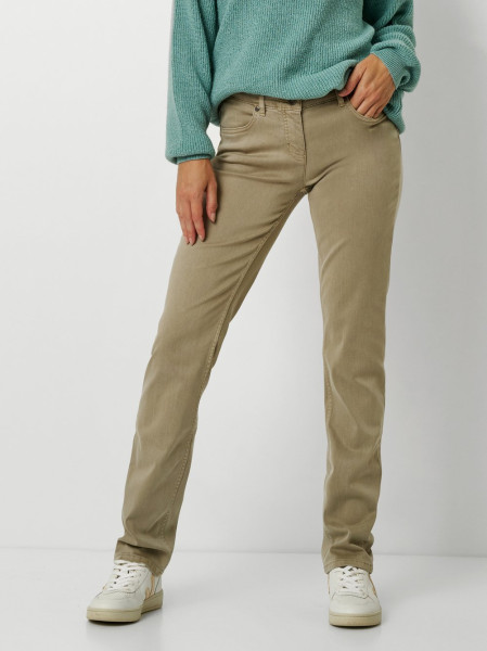 TONI Fashion Style »Perfect Shape« taupe Slim-Fit Jeans mit Shapingeffekt Preisnachlass