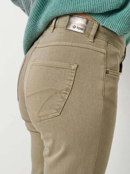 TONI Fashion Style »Perfect Shape« taupe Slim-Fit Jeans mit Shapingeffekt Preisnachlass