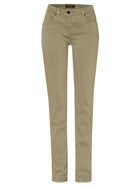TONI Fashion Style »Perfect Shape« taupe Slim-Fit Jeans mit Shapingeffekt Preisnachlass