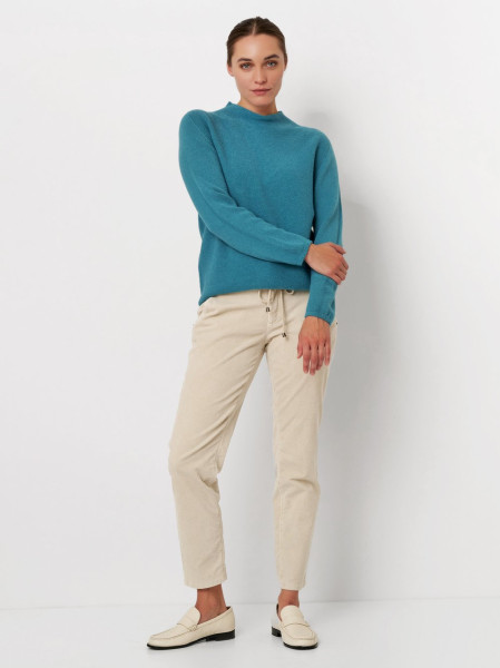 TONI Fashion Style »Helene« petrol Feinstrick-Pulli mit Turtleneck Lagerräumung