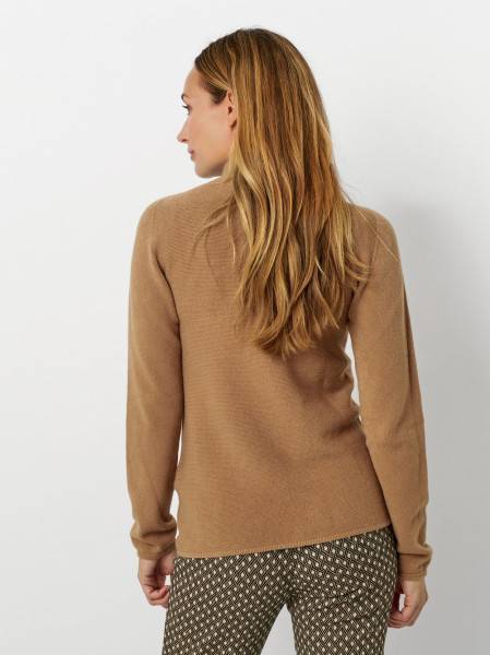 TONI Fashion Style »Helene« brown Feinstrick-Pulli mit Turtleneck Top Angebot