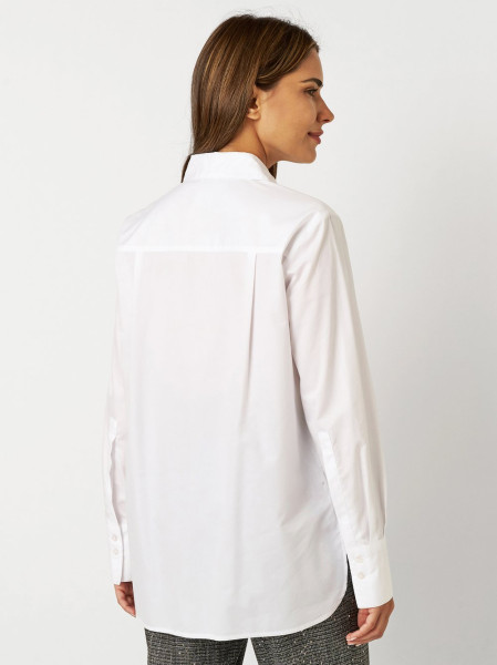TONI Fashion Style »Alma« white Weiße Hemdbluse Neueste Mode