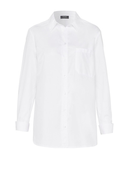 TONI Fashion Style »Alma« white Weiße Hemdbluse Neueste Mode