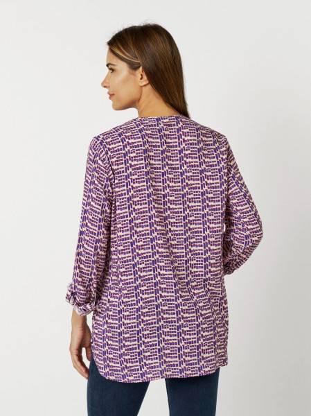 TONI Fashion Style »Bella« multicolour purple Gemusterte Schlupfbluse Exklusive Angebote