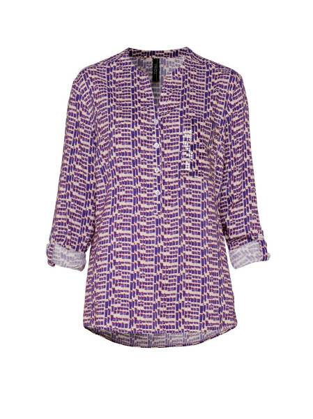TONI Fashion Style »Bella« multicolour purple Gemusterte Schlupfbluse Exklusive Angebote