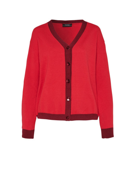 TONI Fashion Style »Ivette« red Roter Cardigan Riesige Ersparnisse