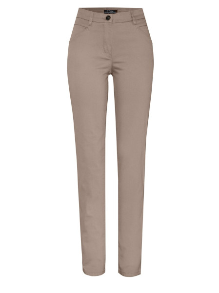 TONI Fashion Style »be loved« taupe Slim-Fit mit hohem Bund Kostenlose Rückgabe