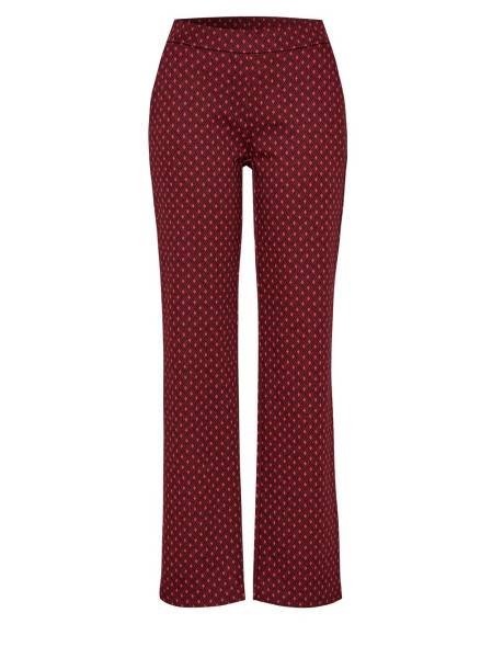 TONI Fashion Style »Jenny« red Gemusterte Wide Leg Neueste Stile