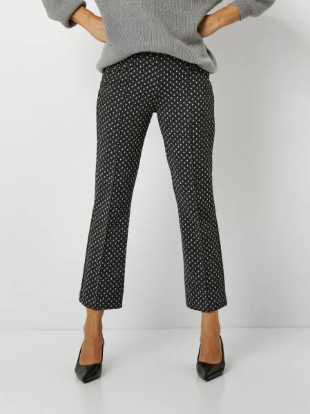 TONI Fashion Style »Jenny« grey/black Gemusterte 7/8-Hose Letzter Tag
