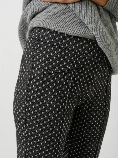 TONI Fashion Style »Jenny« grey/black Gemusterte 7/8-Hose Letzter Tag