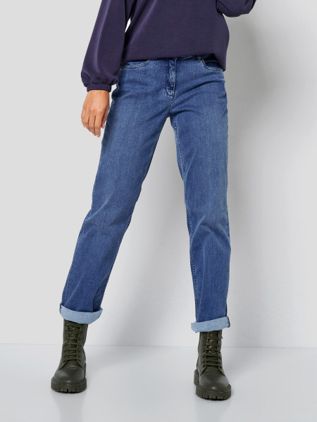 TONI Fashion Style »Honey« blue used Entspannte Basic-Jeans Discount Store für neue Produkte