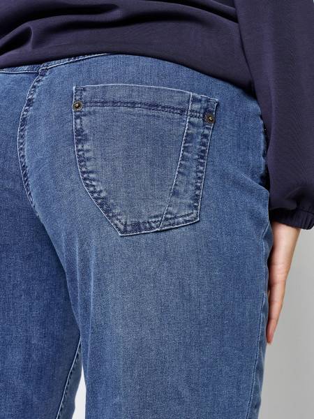 TONI Fashion Style »Honey« blue used Entspannte Basic-Jeans Discount Store für neue Produkte