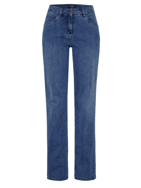 TONI Fashion Style »Honey« blue used Entspannte Basic-Jeans Discount Store für neue Produkte