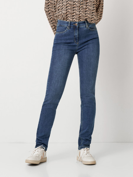 TONI Fashion Style »be loved« blue used Slim-Fit Jeans mit hohem Bund Nur noch ein Tag übrig