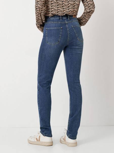 TONI Fashion Style »be loved« blue used Slim-Fit Jeans mit hohem Bund Nur noch ein Tag übrig