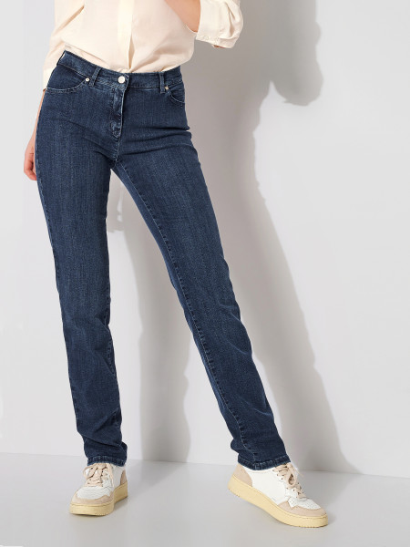 TONI Fashion Style »Perfect Shape« mid blue used Jeans mit Shapingeffekt 50% Rabatt mit kostenlosem Versand