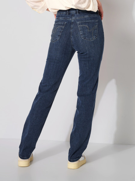 TONI Fashion Style »Perfect Shape« mid blue used Jeans mit Shapingeffekt 50% Rabatt mit kostenlosem Versand