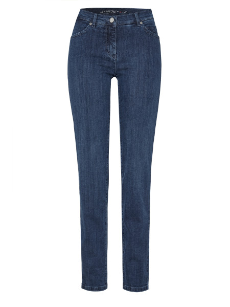 TONI Fashion Style »Perfect Shape« mid blue used Jeans mit Shapingeffekt 50% Rabatt mit kostenlosem Versand